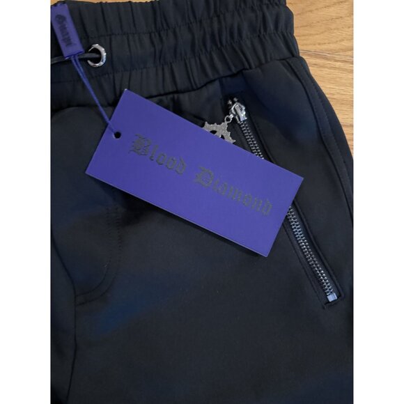 NWT Guapi Men's Track Pants Size 30 Black Detachable Tactical Pouches [jb] - Picture 6 of 7